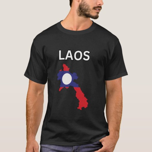 Laos Design T-shirt (Voorkant)