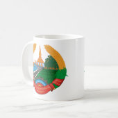 Laos embleem koffiemok (Voorkant links)