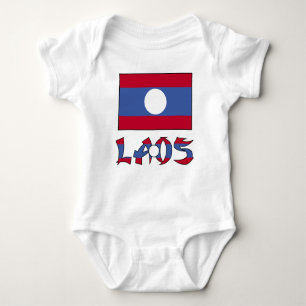 Laos en Laotiaanse vlag Romper