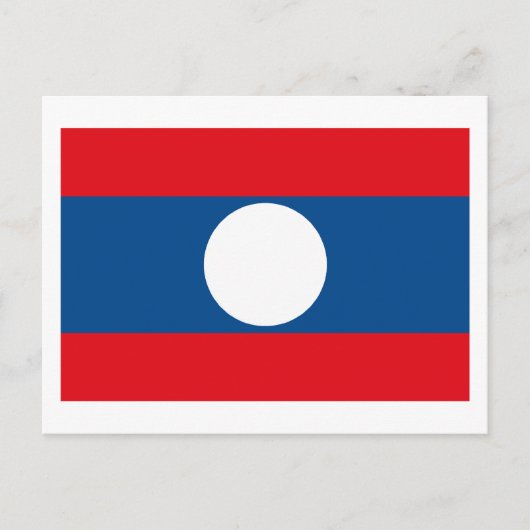 Laos Family Briefkaart (Voorkant)