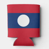 Laos Flag Blikjeskoeler (Achterkant)