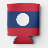 Laos Flag Blikjeskoeler (Voorkant)
