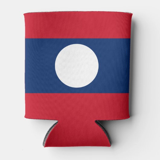 Laos Flag Blikjeskoeler (Voorkant)