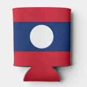 Laos Flag Blikjeskoeler (Achterkant)