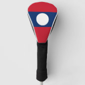 Laos Flag Golfheadcover (Voorkant)