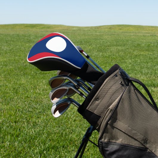 Laos Flag Golfheadcover (Insitu)