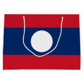 Laos Flag Groot Cadeauzakje (Voorkant)