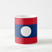 Laos Flag Koffiemok (Center)