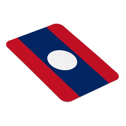 Laos Flag Magneet (Rechterzijde)