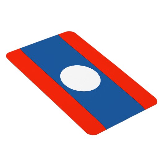 Laos Flag Magneet (Rechterzijde)