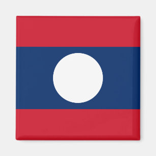 Laos Flag Magneet