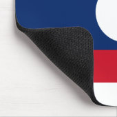 Laos Flag Muismat (Hoek)