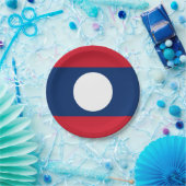 Laos Flag Papieren Bordje (Feest)