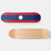 Laos Flag Persoonlijk Skateboard (Horizontaal)