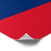 Laos Flag Poster (Hoek)