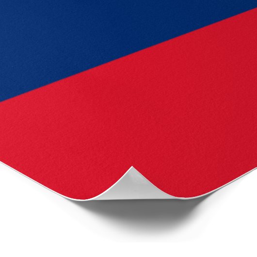 Laos Flag Poster (Hoek)