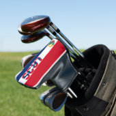 Laos Flag Prachtige Patriotic Golfheadcover (Insitu)