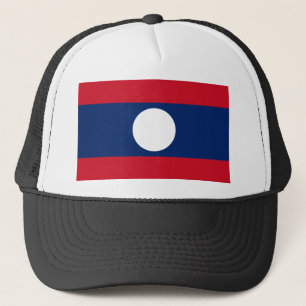 Laos Flag Trucker Pet