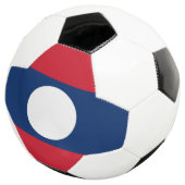 Laos Flag Voetbal (Drie kwart)