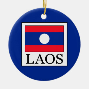 Laos Keramisch Ornament