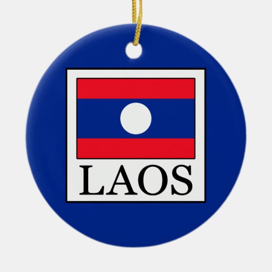Laos Keramisch Ornament (Voorkant)