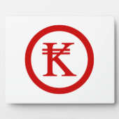 Laos Kip Lao / Laotiaans geldteken Fotoplaat (Voorkant)