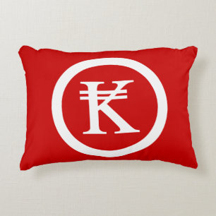 Laos Kip Lao/Laotian Money Sign Accent Kussen