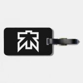 Laos Kip Lao/Laotian Money Sign Bagagelabel (Achterkant horizontaal)