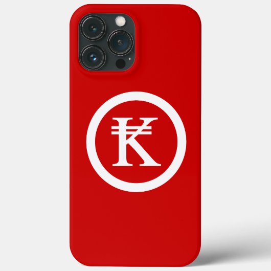 Laos Kip Lao/Laotian Money Sign Case-Mate iPhone Case (Achterkant)