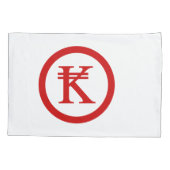 Laos Kip Lao/Laotian Money Sign Kussensloop (Achterkant)