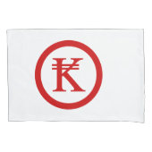 Laos Kip Lao/Laotian Money Sign Kussensloop (Voorkant)