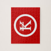 Laos Kip Lao/Laotian Money Sign Legpuzzel (Verticaal)