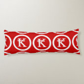 Laos Kip Lao/Laotian Money Sign Lichaamskussen (Achterkant)