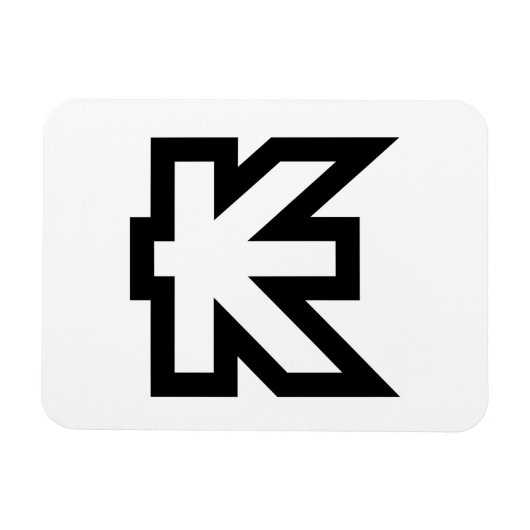 Laos Kip Lao/Laotian Money Sign Magneet (Horizontaal)