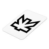 Laos Kip Lao/Laotian Money Sign Magneet (Linkerzijde)