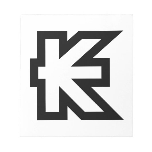 Laos Kip Lao/Laotian Money Sign Notitieblok (Voorkant)