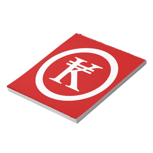 Laos Kip Lao/Laotian Money Sign Notitieblok (Linkerzijde)