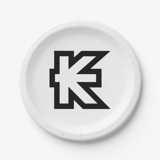 Laos Kip Lao/Laotian Money Sign Papieren Bordje (Voorkant)