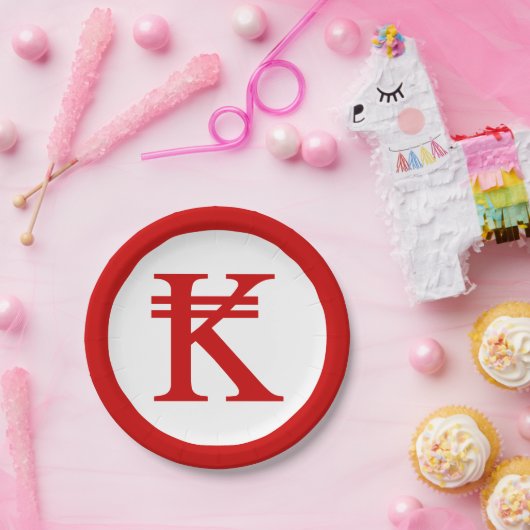 Laos Kip Lao/Laotian Money Sign Papieren Bordje (Feest)