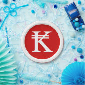 Laos Kip Lao/Laotian Money Sign Papieren Bordje (Feest)