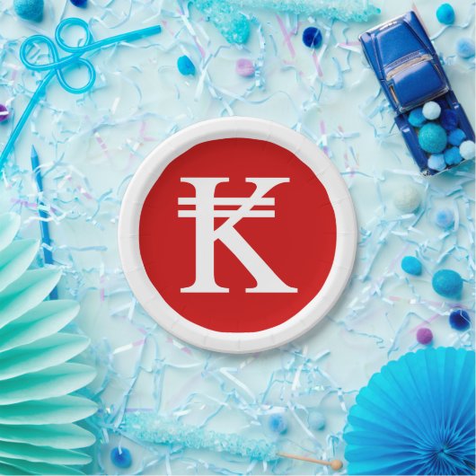 Laos Kip Lao/Laotian Money Sign Papieren Bordje (Feest)