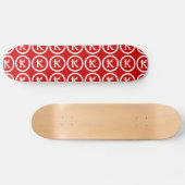 Laos Kip Lao/Laotian Money Sign Persoonlijk Skateboard (Horizontaal)