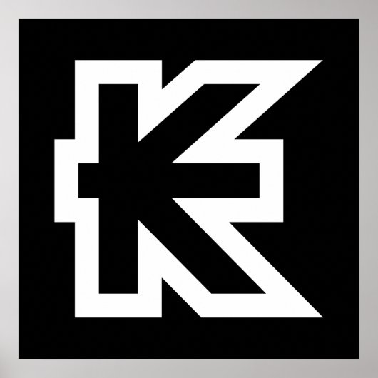 Laos Kip Lao/Laotian Money Sign Poster (Voorkant)