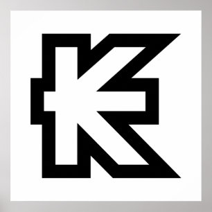 Laos Kip Lao/Laotian Money Sign Poster