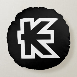 Laos Kip Lao/Laotian Money Sign Rond Kussen