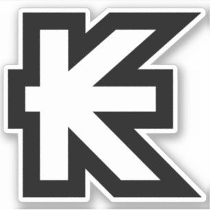 Laos Kip Lao/Laotian Money Sign Sticker