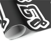 Laos / Laos Number 8 / 8 / ໘ (Bad/Paet) Laotiaans Cadeaupapier (Rol Hoek)