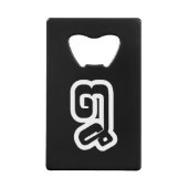 Laos / Laos Number 8 / 8 / ໘ (Bad/Paet) Laotiaans Creditkaart Flessenopener (Voorkant)