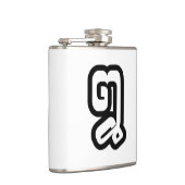 Laos / Laos Number 8 / 8 / ໘ (Bad/Paet) Laotiaans Heupfles (Rechts)