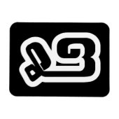 Laos / Laos Number 8 / 8 / ໘ (Bad/Paet) Laotiaans Magneet (Horizontaal)